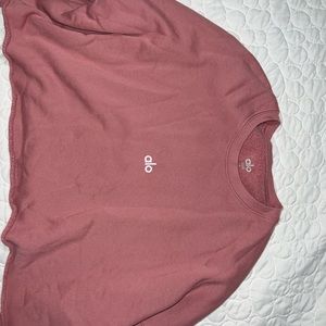 Alo crop sweatshirt
